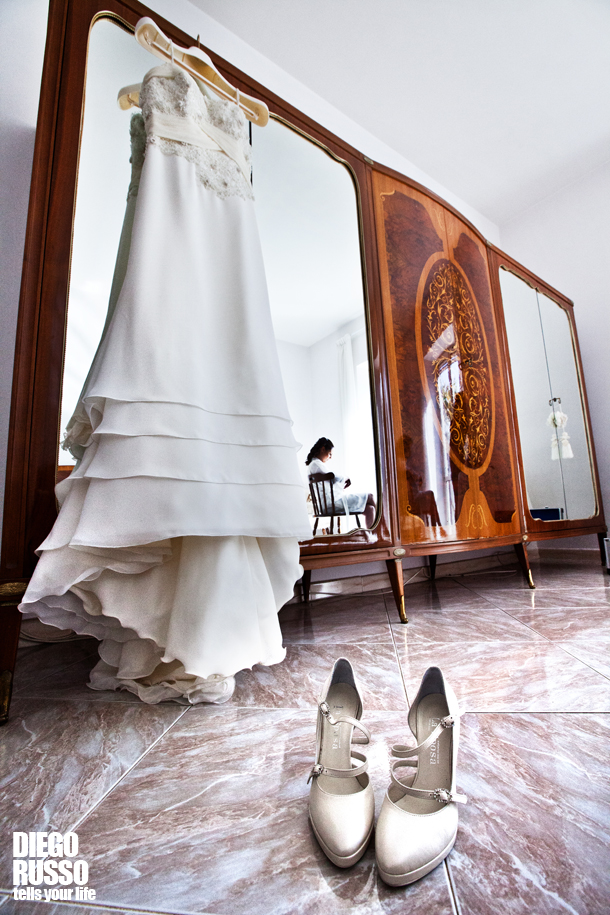 Abito E Scarpe Sposa