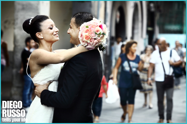 Bouquet Sposa - Chignon Sposa - Foto Matrimonio Reportage