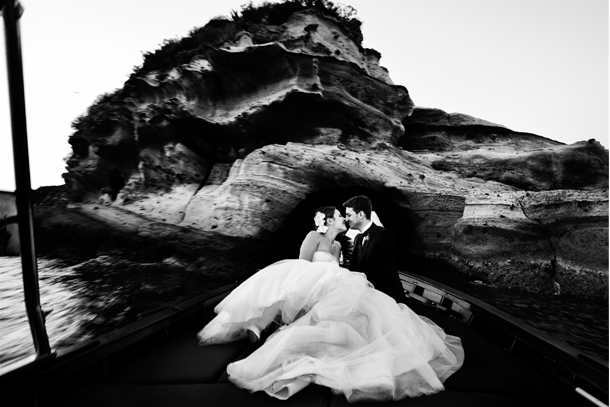 Reportage Matrimonio - Foto In Barca Nozze - Foto Romantiche Nozze