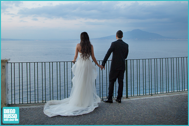 Foto Sposi - Foto Panoramiche - Foto Nozze Con Panorama - Foto Sposi Napoli - Foto Matrimonio Napoli