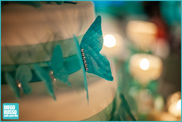 foto wedding cake - foto dell torte - foto della torta nuziale - foto della torta con le farfalle - foto al matrmonio