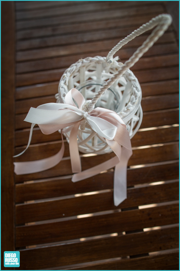 foto dei dettagli - foto al matrimonio - foto del cestino dei confetti - foto alle nozze - foto wedding