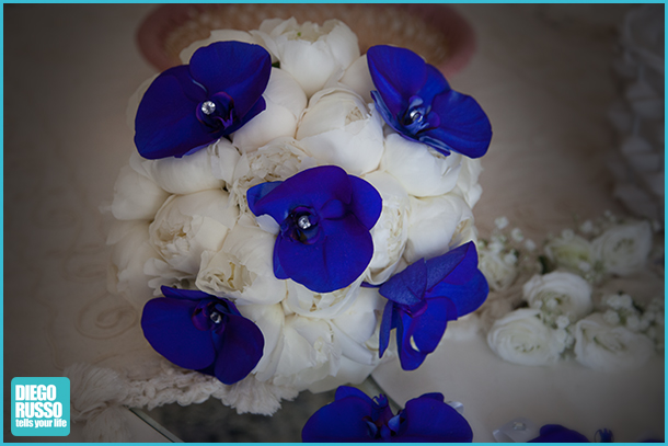 foto dettagli matrimonio - foto fiori matrimonio - foto dettagli blu