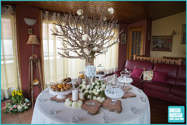 confettata a casa della sposa - confettata al matrimonio - nozze