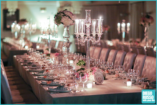 foto cena a lume di candela - foto tavolo a lume di candela - foto cena romantica