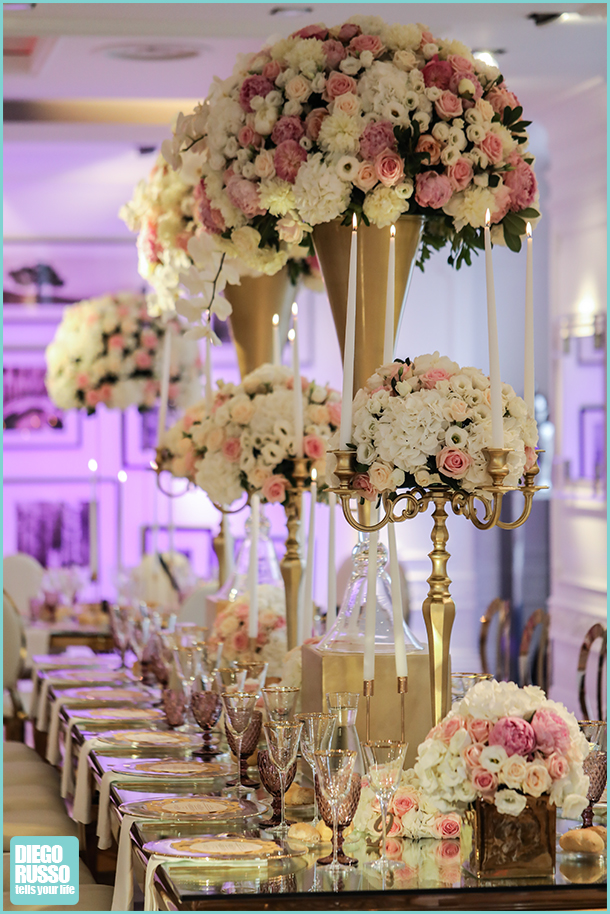foto decori floreali - foto tavolo nuziale - foto fiori nuziali
