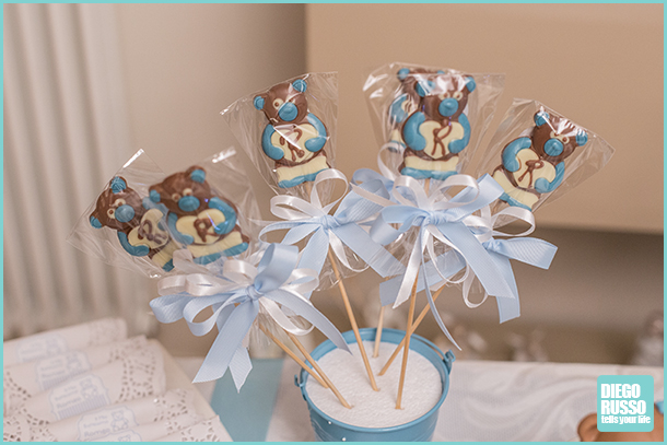 foto orsetti al cioccolato - foto orsetti cioccolato per battesimo - foto cioccolato per tavolo confettata