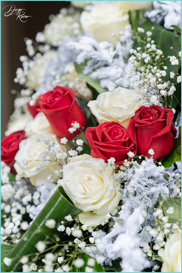 foto rose per matrimonio - foto rose rosse e bianche - foto rose da matrimonio